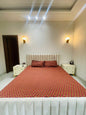 Traditional Block Print Style Bedsheet – Warm Tones