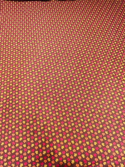 Traditional Block Print Style Bedsheet – Warm Tones