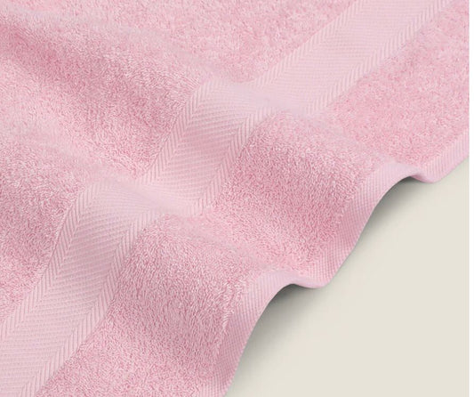 Luxury Cotton Towels - Pink (Pack of 2)