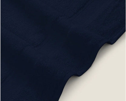 Luxury Cotton Towels - Navy (Pack of 2)